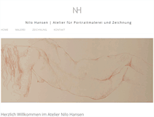 Tablet Screenshot of nilohansen.com